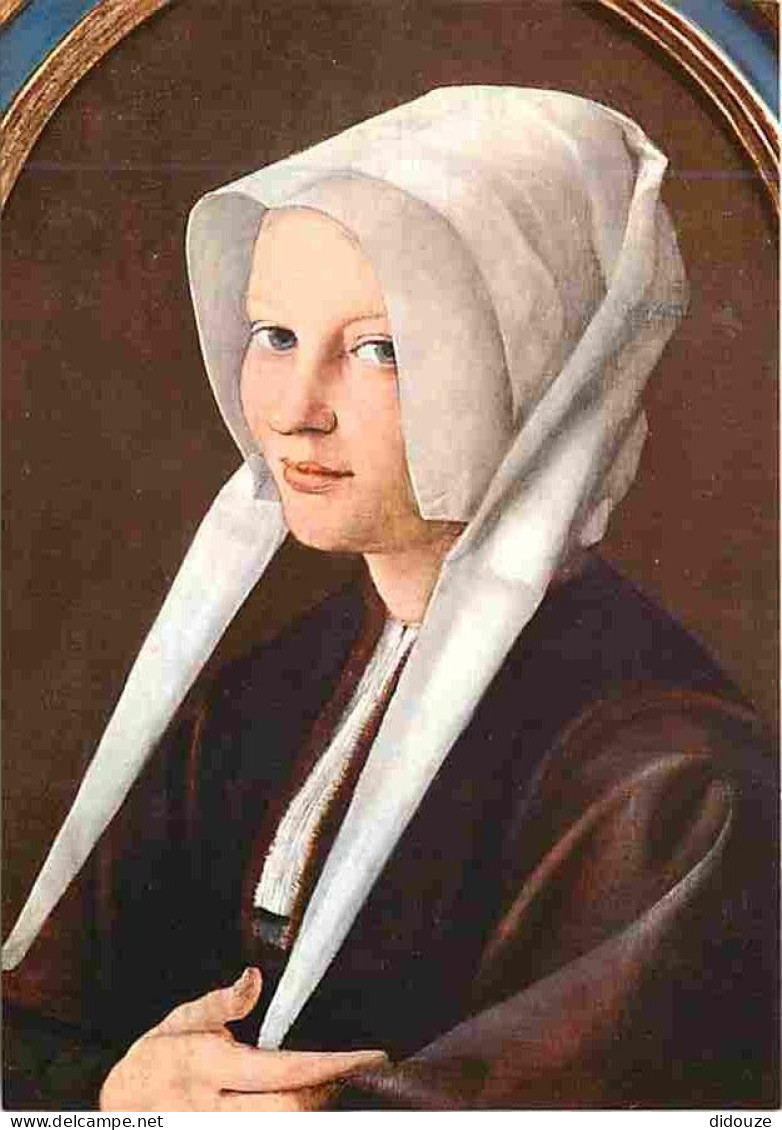 Art - Peinture - Jan Van Schorel - Portrait De Agathe Schoonhoven - CPM - Voir Scans Recto-Verso - Malerei & Gemälde