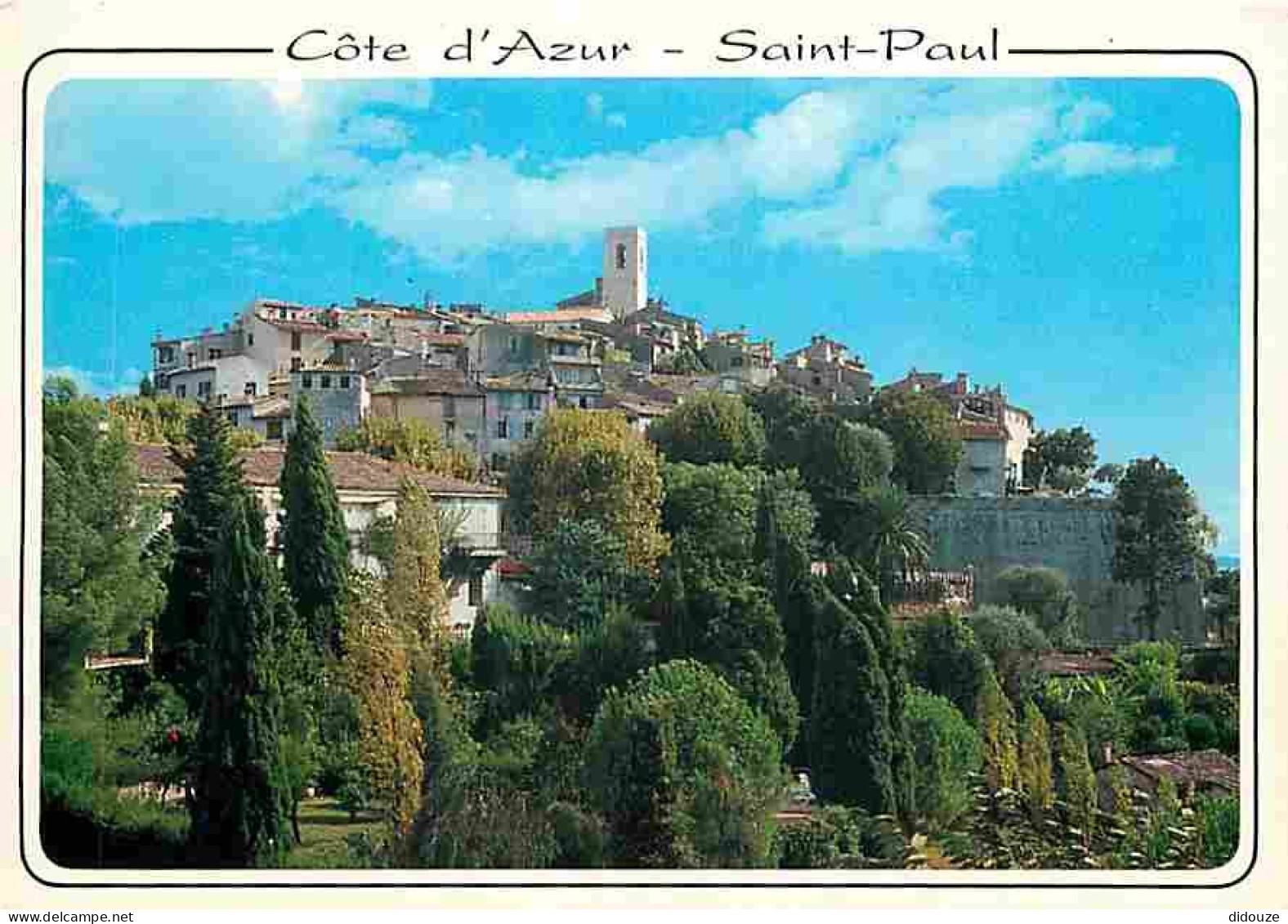 06 - Saint Paul De Vence - Vue Générale - CPM - Voir Scans Recto-Verso - Saint-Paul