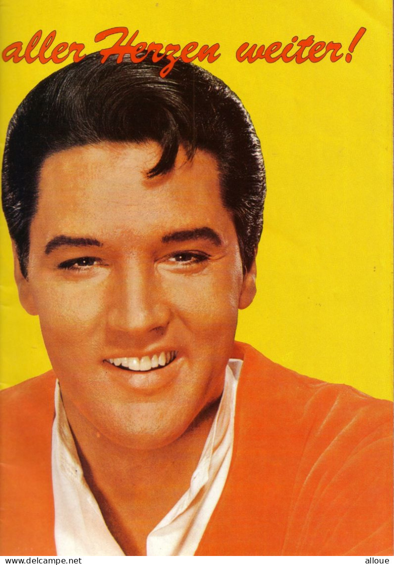 ELVIS LEBT ! (ELVIS PRESLEY DES VIES) - 36 Pages + Double POSTER (MAGAZINE ALLEMAND) - Musica