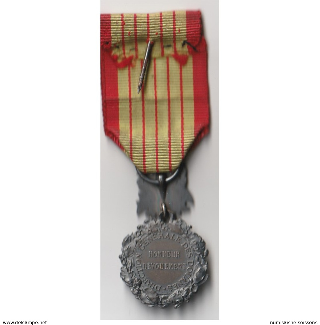 DECORATION - MEDAILLE D'HONNEUR - DIRECTION GENERALE DES DOUANES - ARGENT - SPL - Other & Unclassified