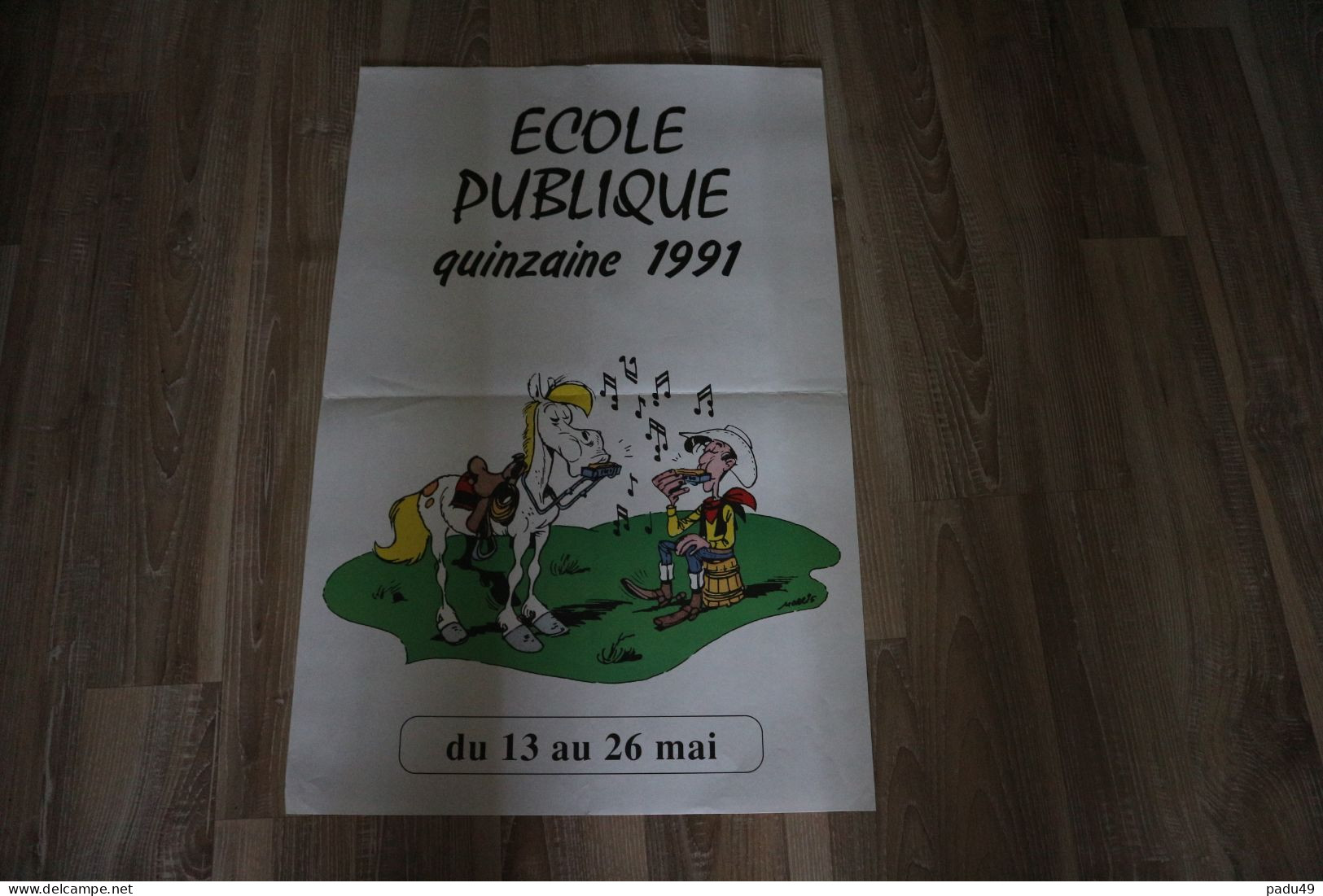 MORRIS  Ecole Publique 1991 - Manifesti & Offsets