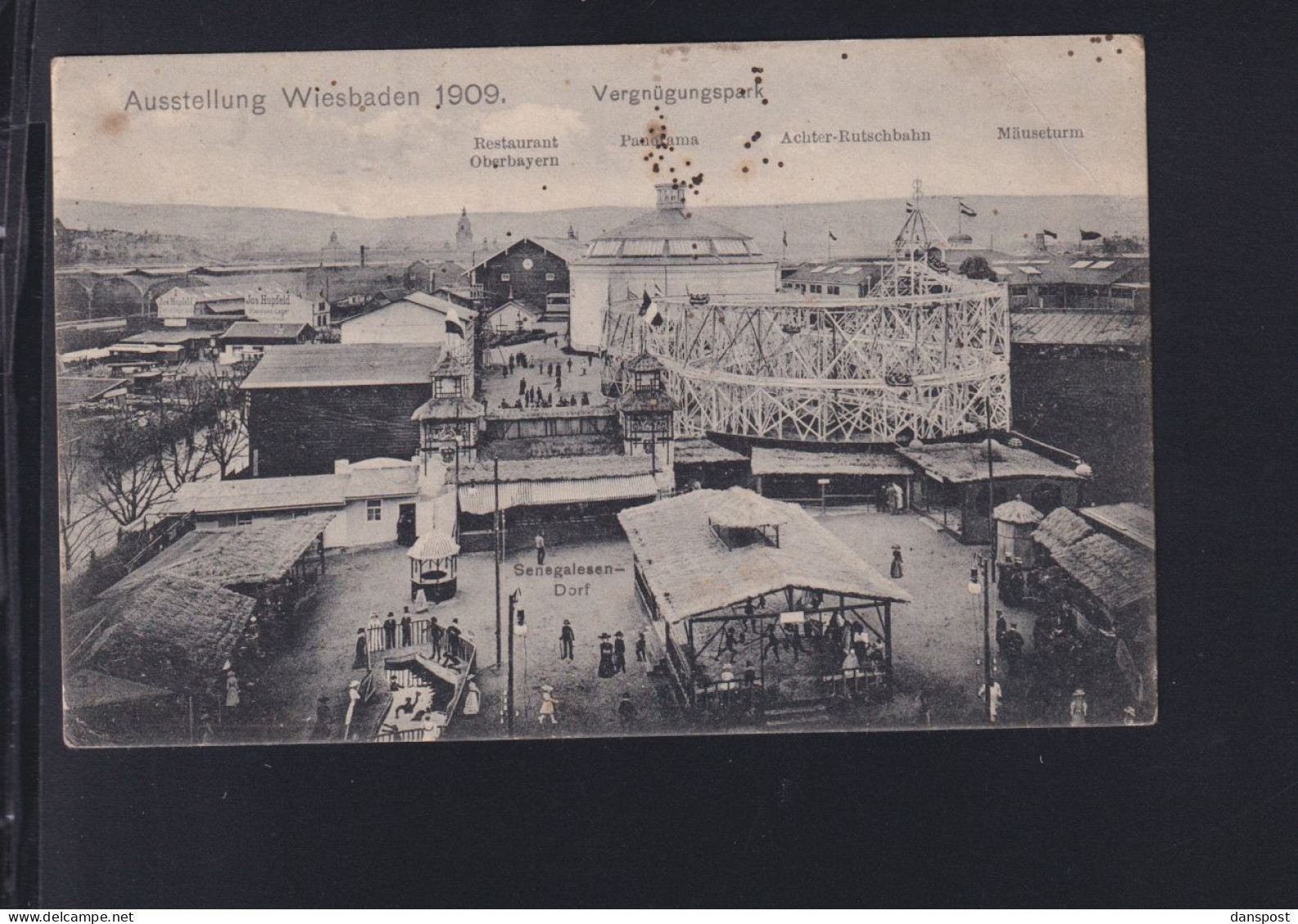 Dt. Reich AK Wiesbaden Ausstellung 1909 - Wiesbaden
