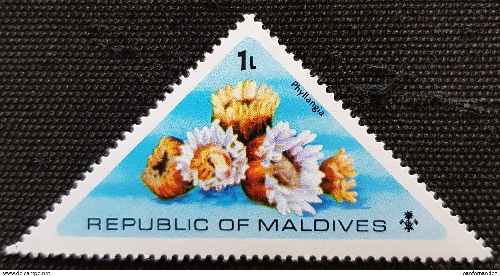 Maldives 1975 Marine Life  Stampworld N° 577 - Maldives (1965-...)