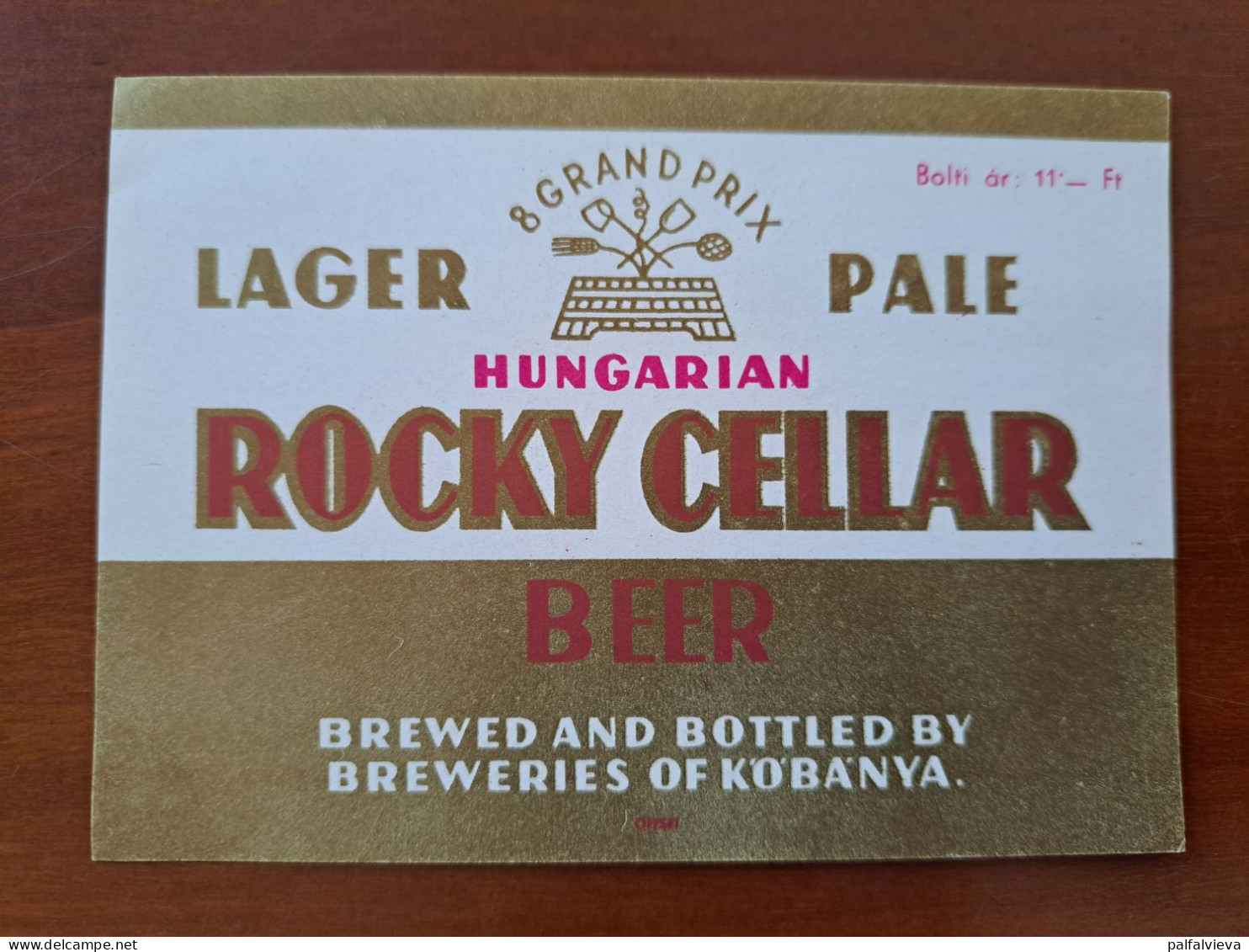 Beer Label Hungary, Kőbánya - Rocky Cellar - Birra