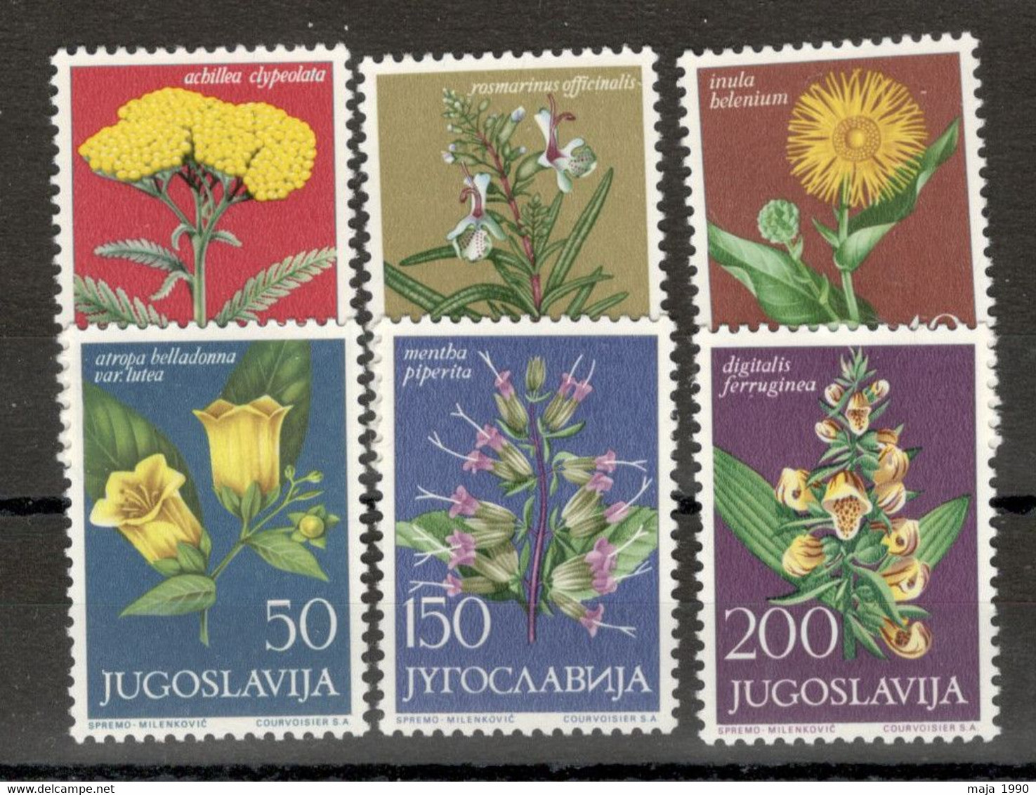 YUGOSLAVIA - MNH SET - FLORA - FLOWERS - 1965. - Unused Stamps