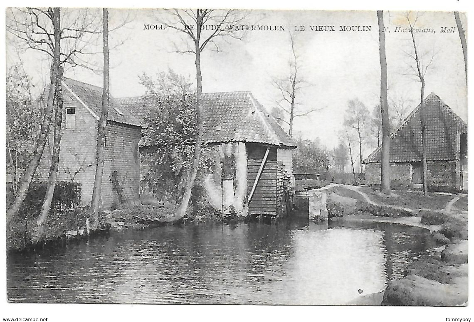 CPA Moll, De Oude Watermolen - Mol