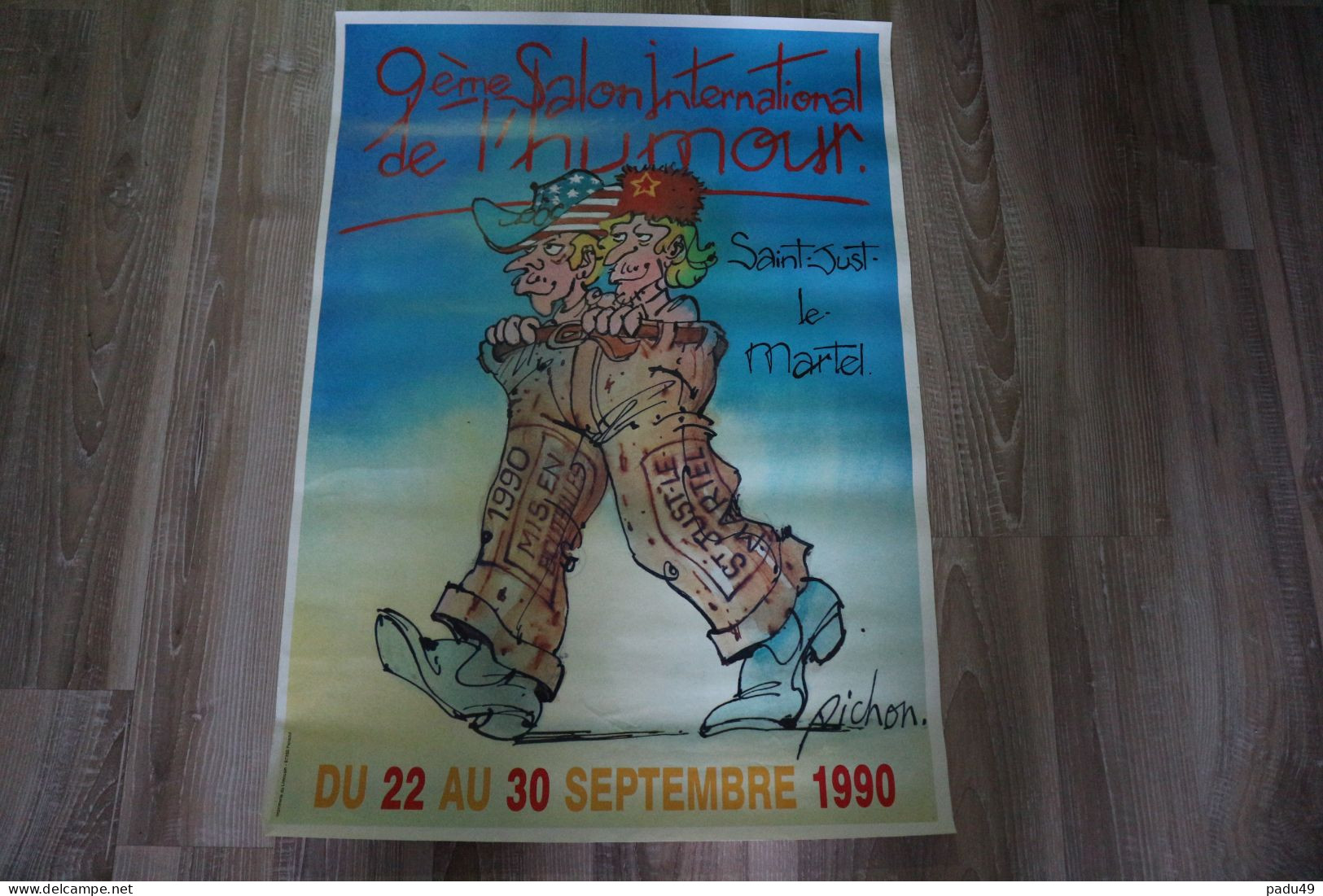 PICHON  Salon De  L'humour 1990 - Affiches & Posters