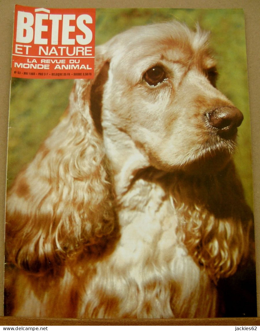 053/ LA VIE DES BETES / BETES ET NATURE N° 53 Du 5/1968, Voir Sommaire - Tierwelt