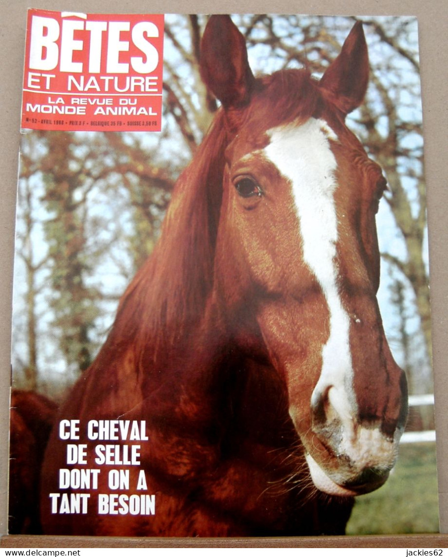 052/ LA VIE DES BETES / BETES ET NATURE N° 52 Du 4/1968, Voir Sommaire - Animales