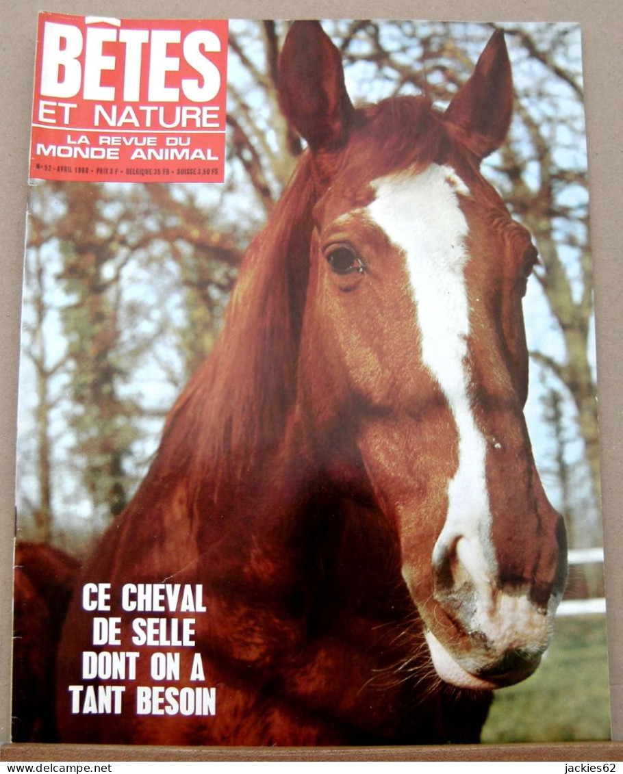 052/ LA VIE DES BETES / BETES ET NATURE N° 52 Du 4/1968, Voir Sommaire - Dieren