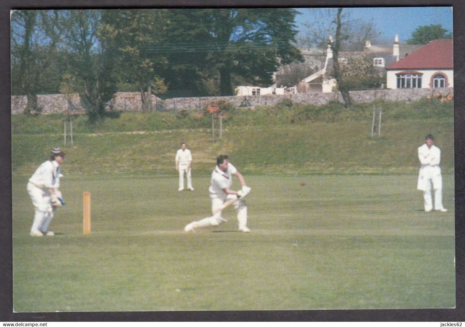 127153/ Guernsey, Playing Cricket - Guernsey