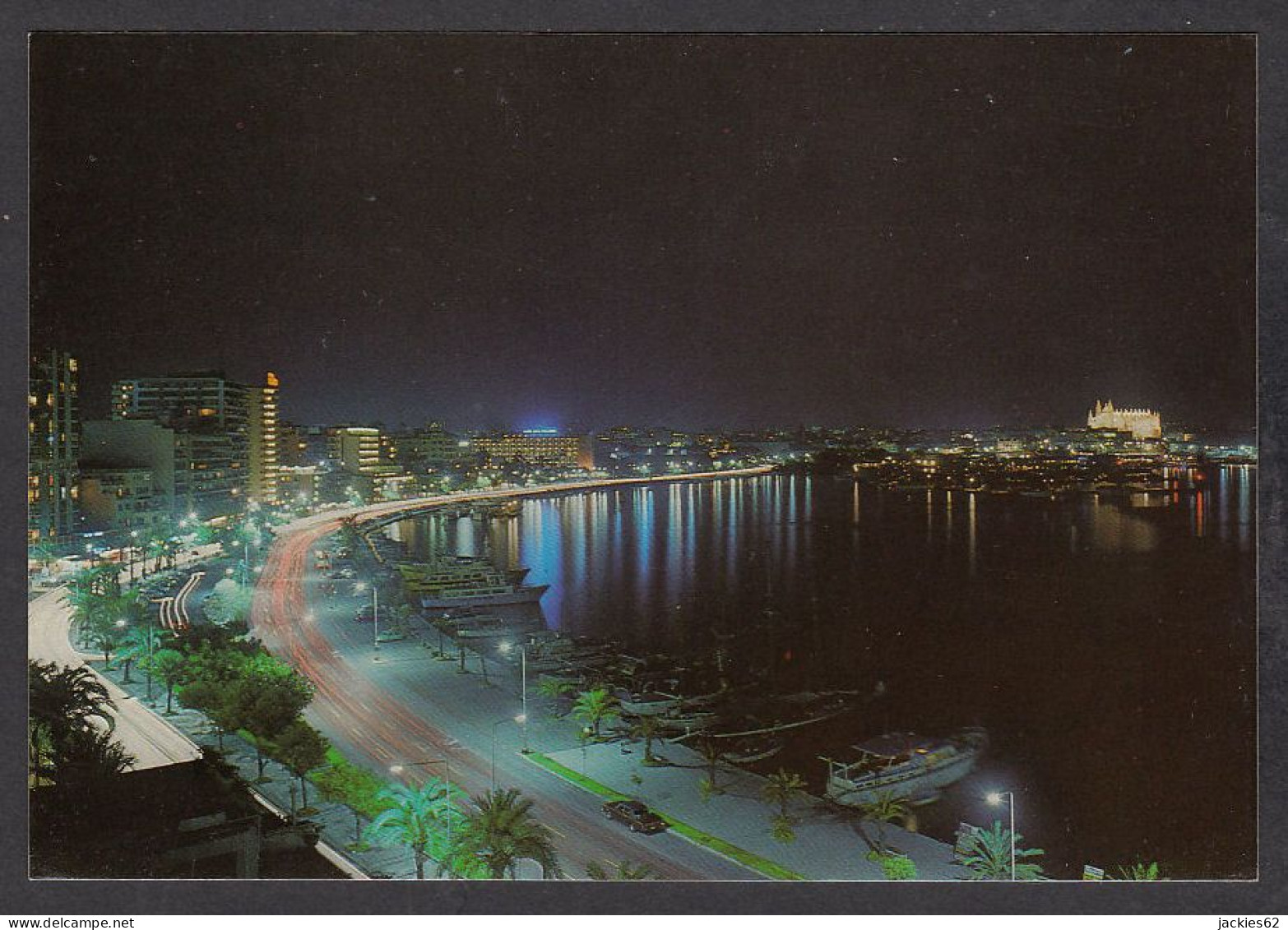 079108/ PALMA, Vista Nocturno  - Palma De Mallorca