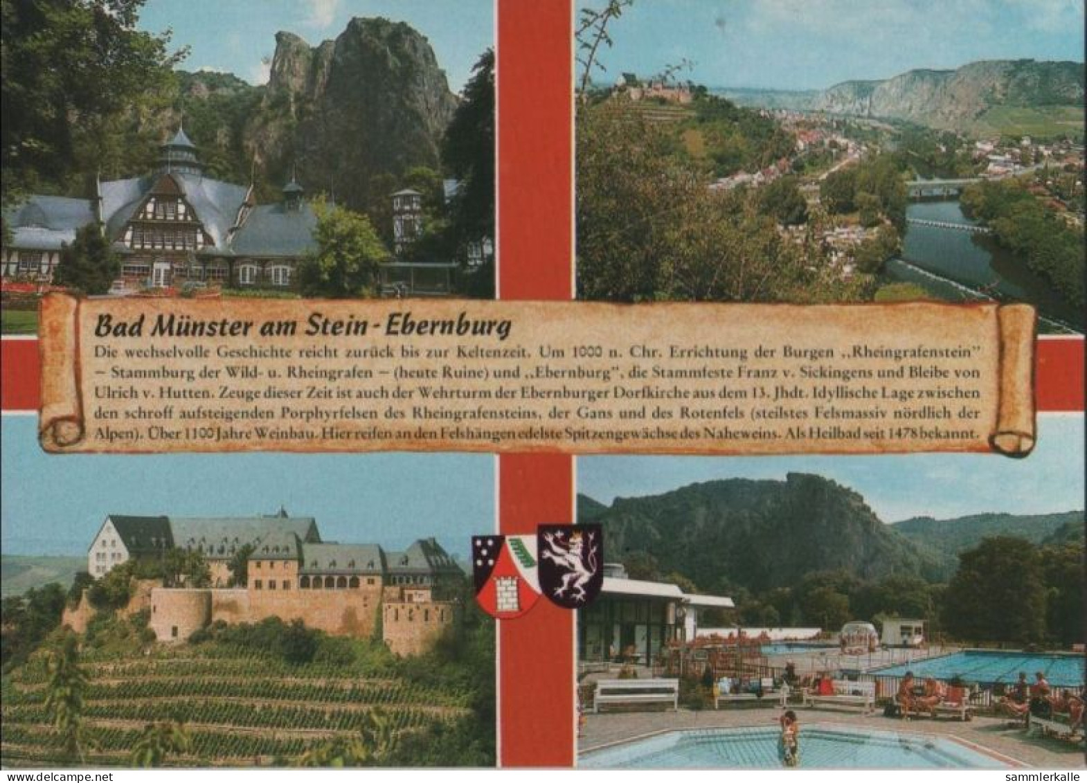 47432 - Bad Münster Am Stein-Ebernburg - Mit 4 Bildern - Ca. 1980 - Bad Muenster A. Stein - Ebernburg