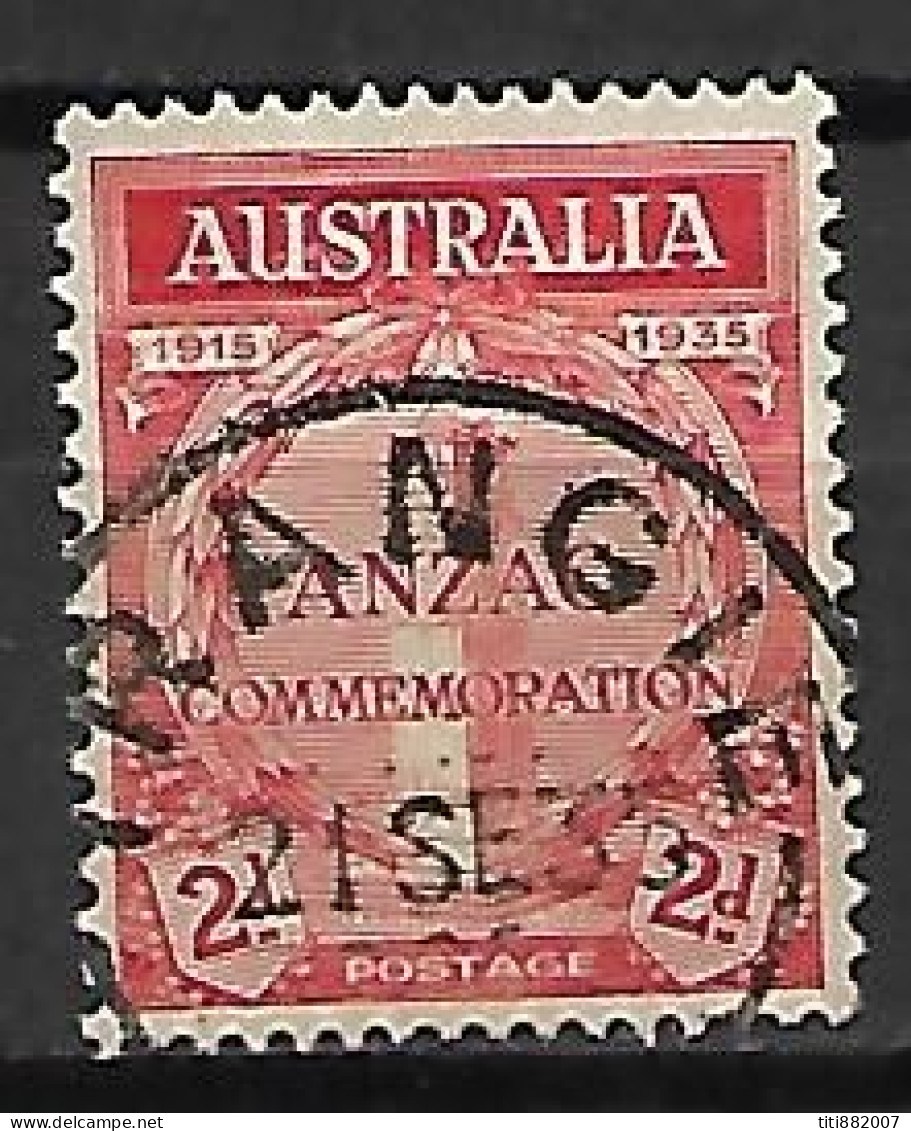 AUSTRALIE   -  1935 .  Y&T N° 100 Oblitéré - Gebruikt