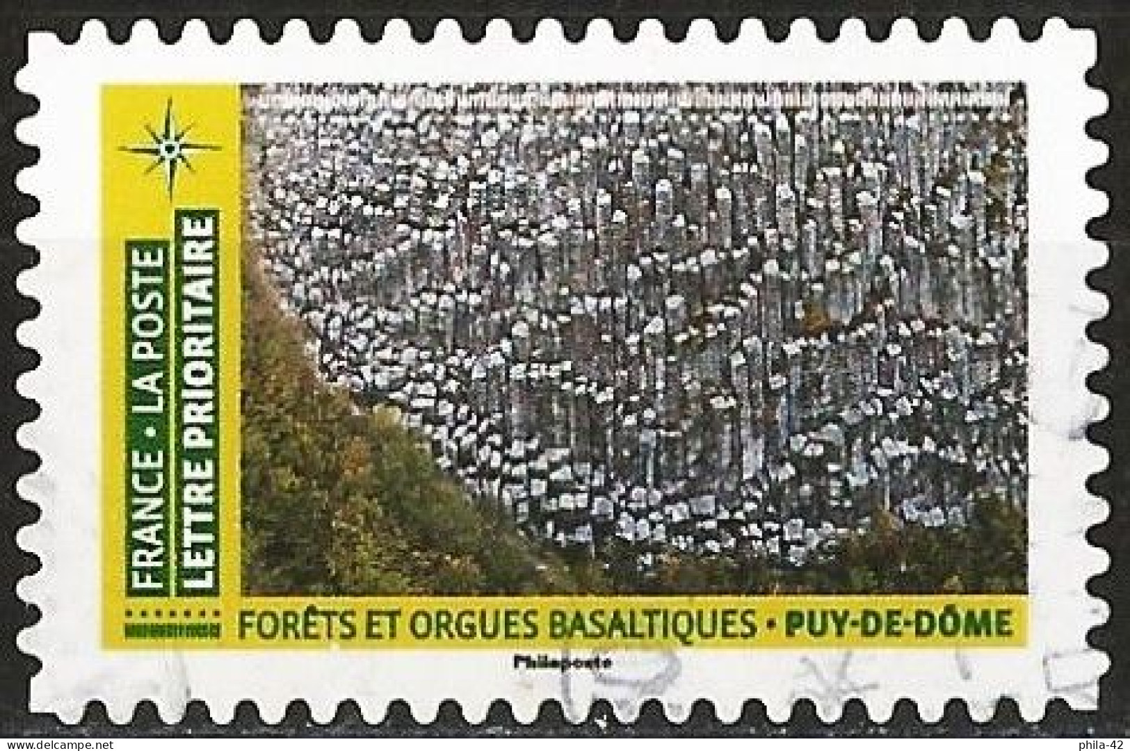 France 2021 - Mi 7814 - YT Ad 1947 ( Basalt Columns, Puy-de-Dôme ) Cachet Rond - Used Stamps