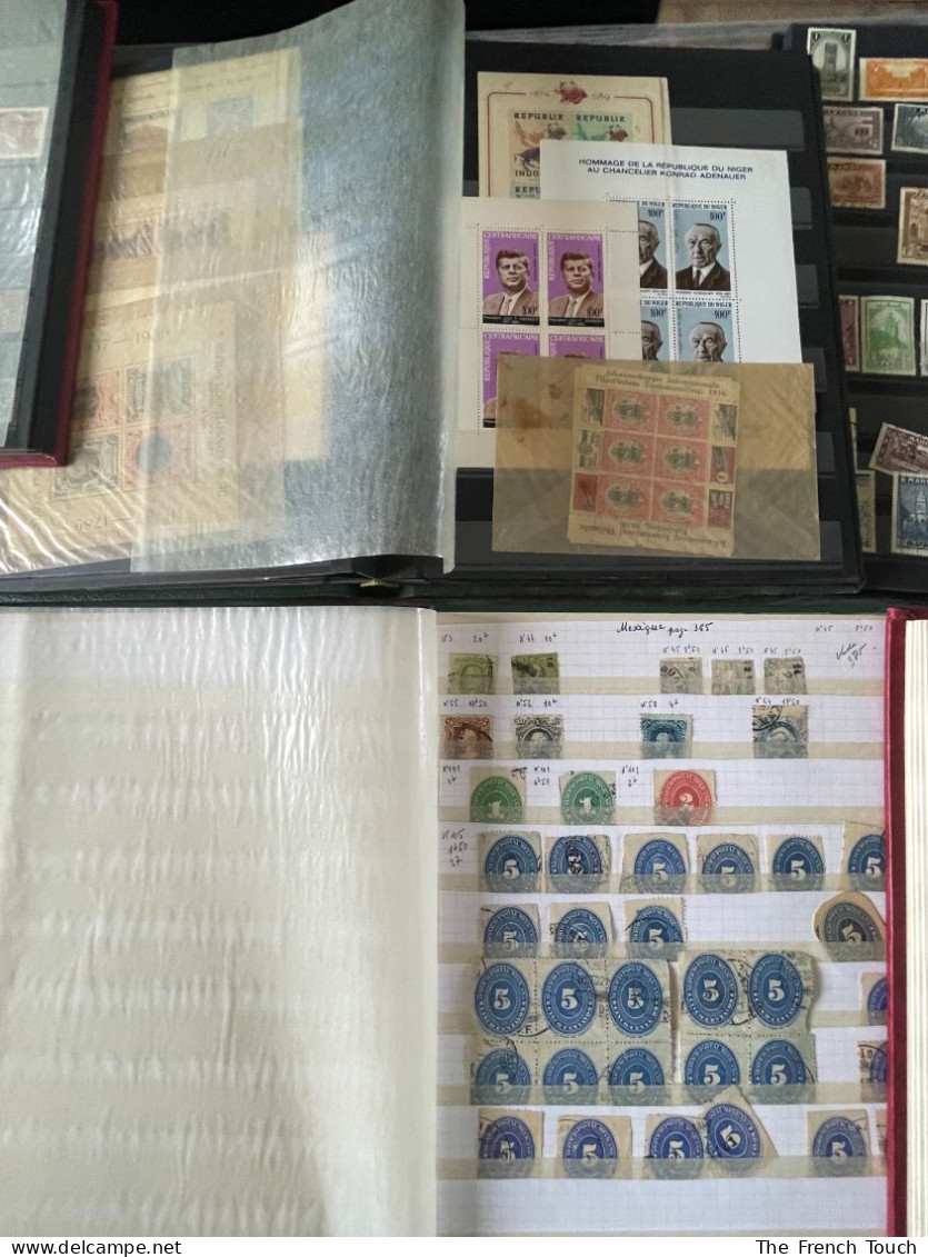 Très grand lot de timbres en vrac