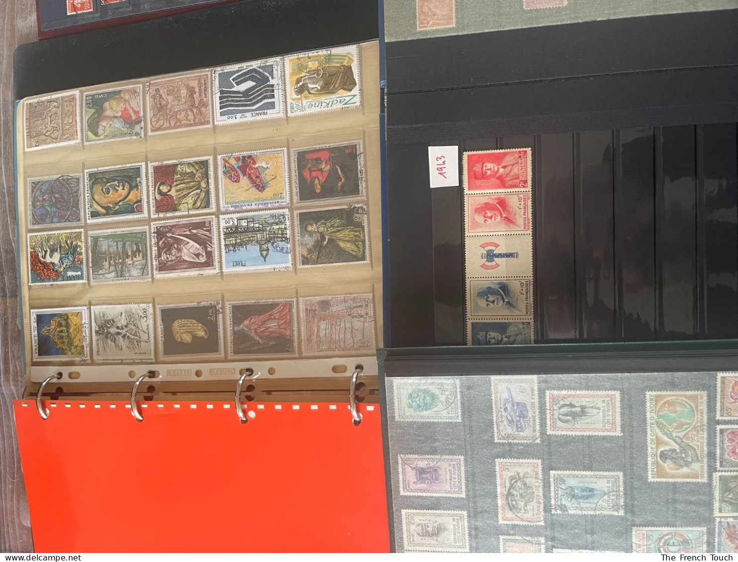 Très grand lot de timbres en vrac