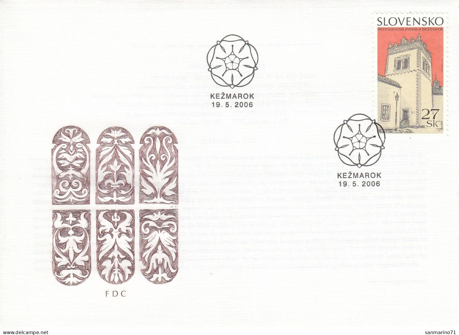 FDC SLOVAKIA 535 - FDC