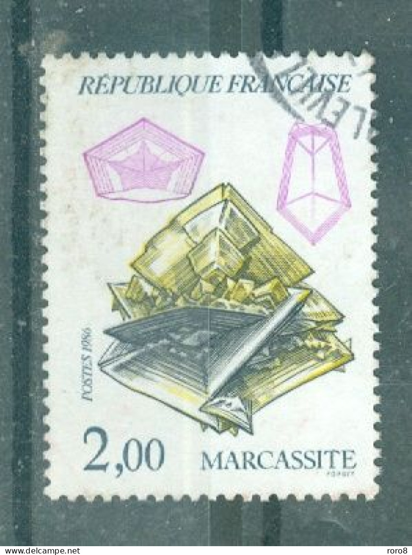 FRANCE - N°2429 Oblitéré - Série "Nature De France" (IV). Minéraux. - Minerali