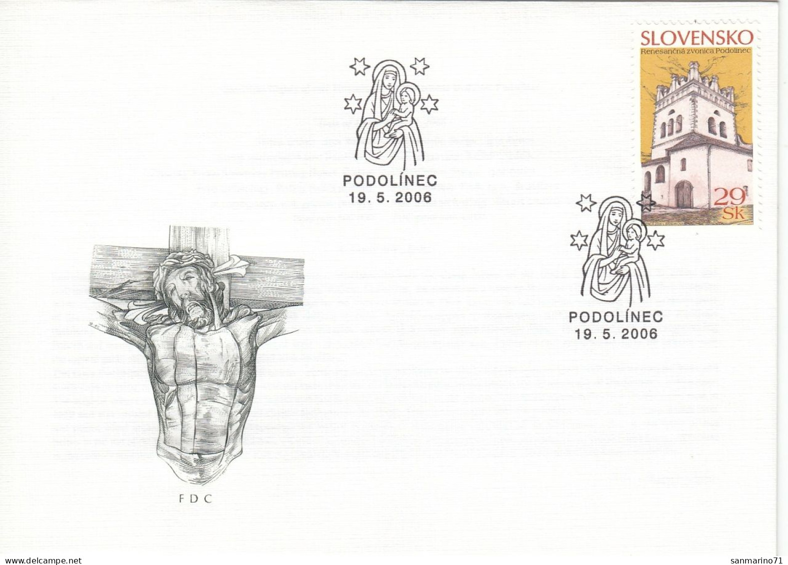 FDC SLOVAKIA 536 - FDC