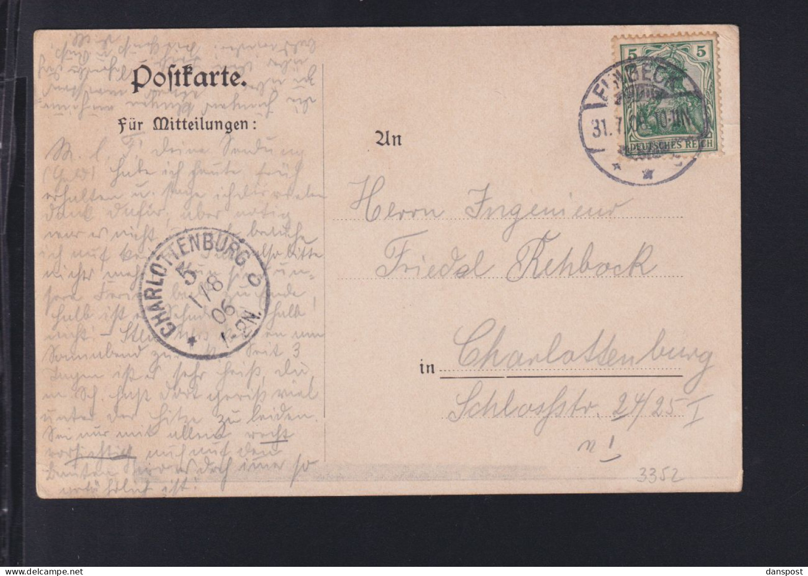 Dt. Reich AK Nachbarschaftsfest 1905  Neue Markt Gemeinde Einbeck - Einbeck