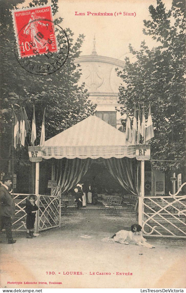 PORTUGAL  - Les Pyrénées (1re Série) - Loures - Le Casino - Entrée - Vue Sur L'entrée - Carte Postale Ancienne - Autres & Non Classés