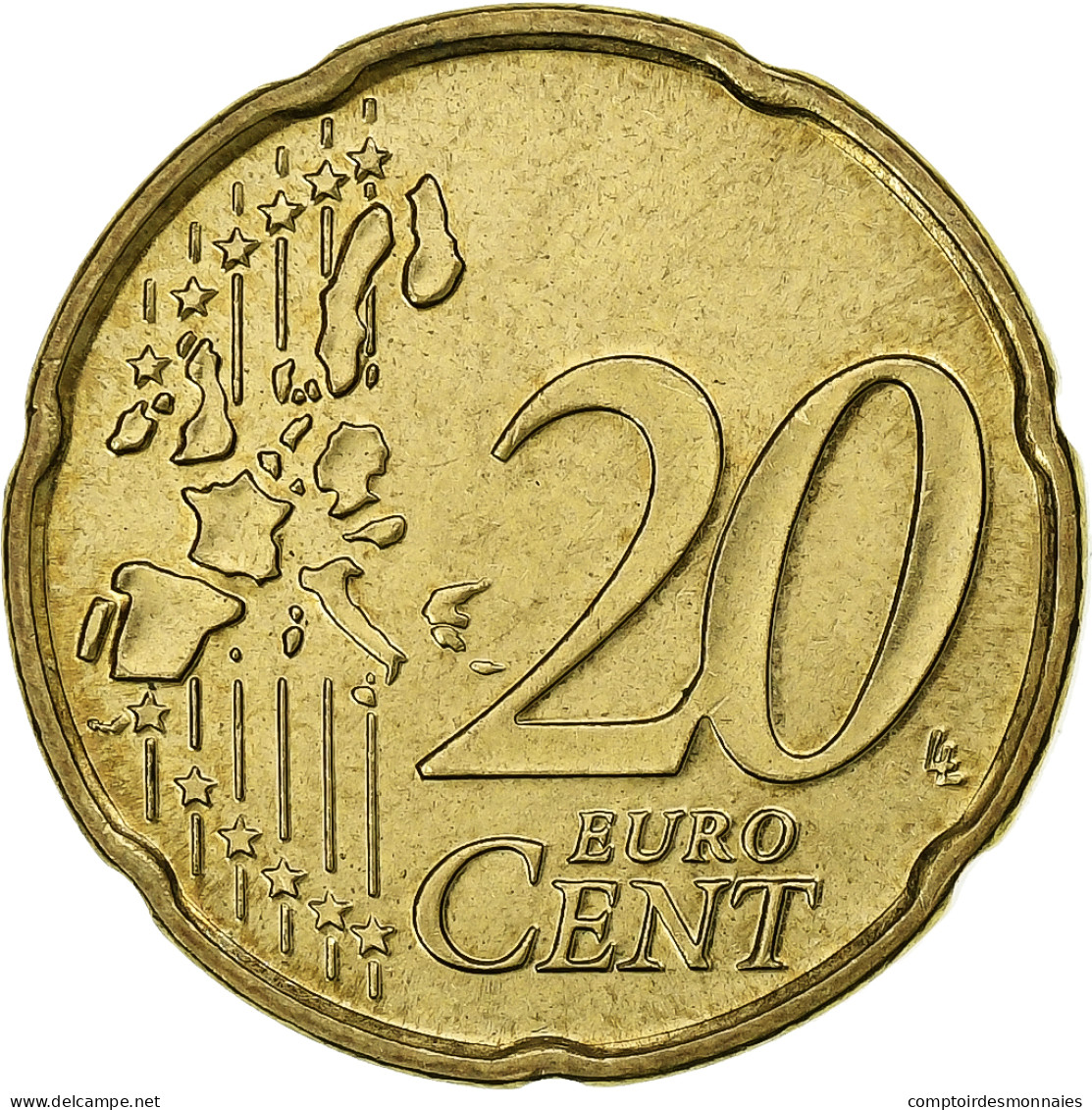 Belgique, Albert II, 20 Euro Cent, 2003, Bruxelles, SUP, Laiton, KM:228 - Bélgica