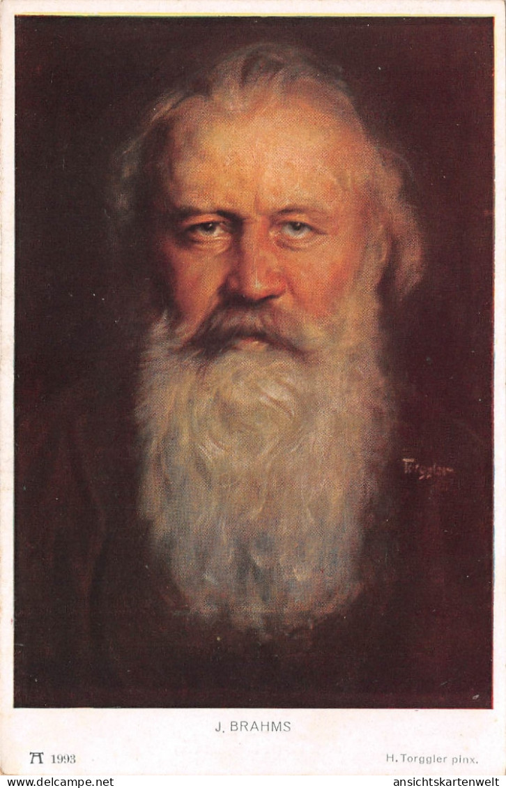 Porträt Johannes Brahms Ngl #158.657 - Musique Et Musiciens
