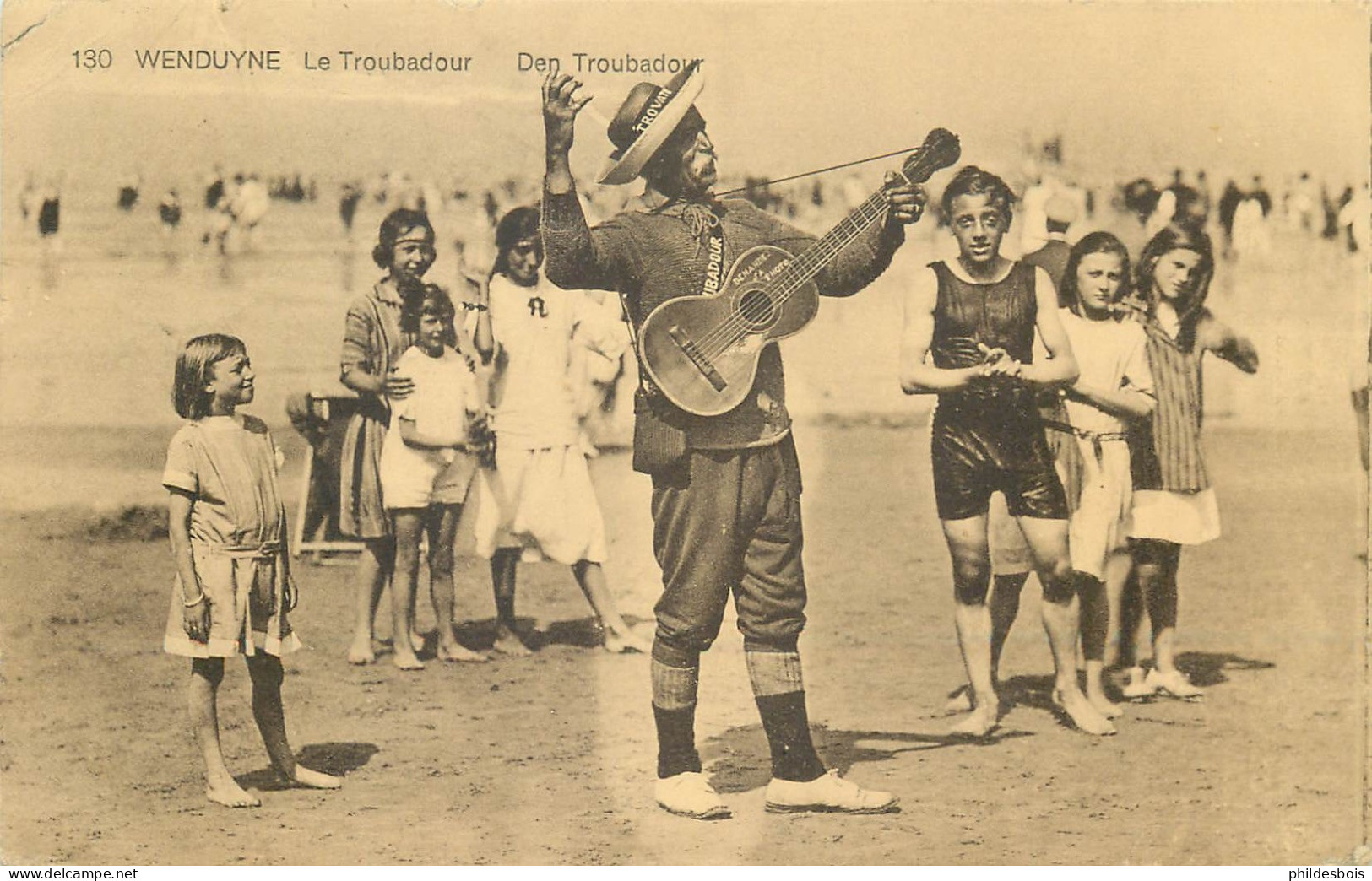 BELGIQUE  WENDUINE / WENDUYNE    " Le Troubadour " - Wenduine