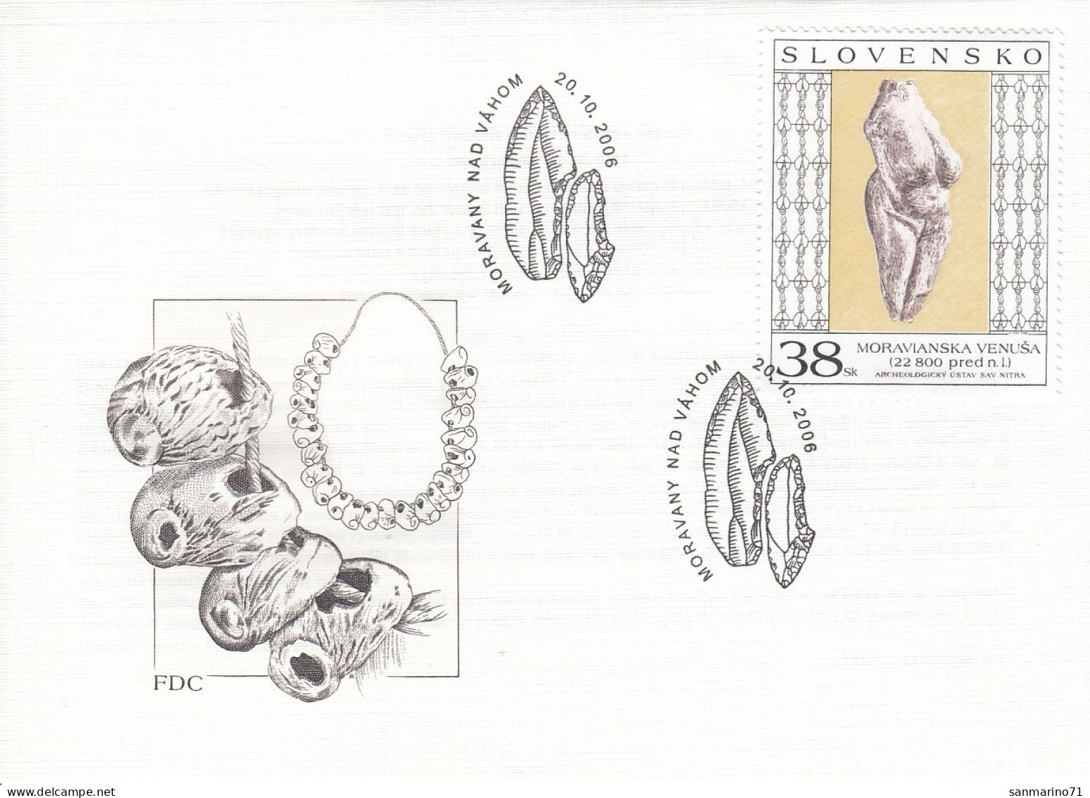 FDC SLOVAKIA 545 - FDC