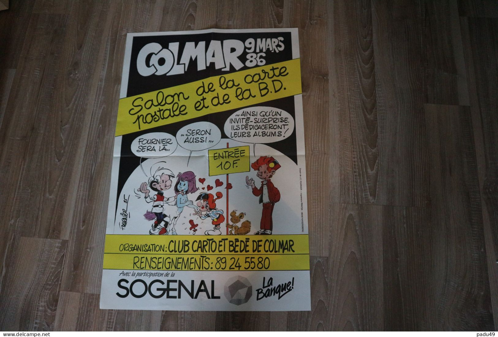 FRANQUIN A COLMAR 1985 - Affiches & Offsets