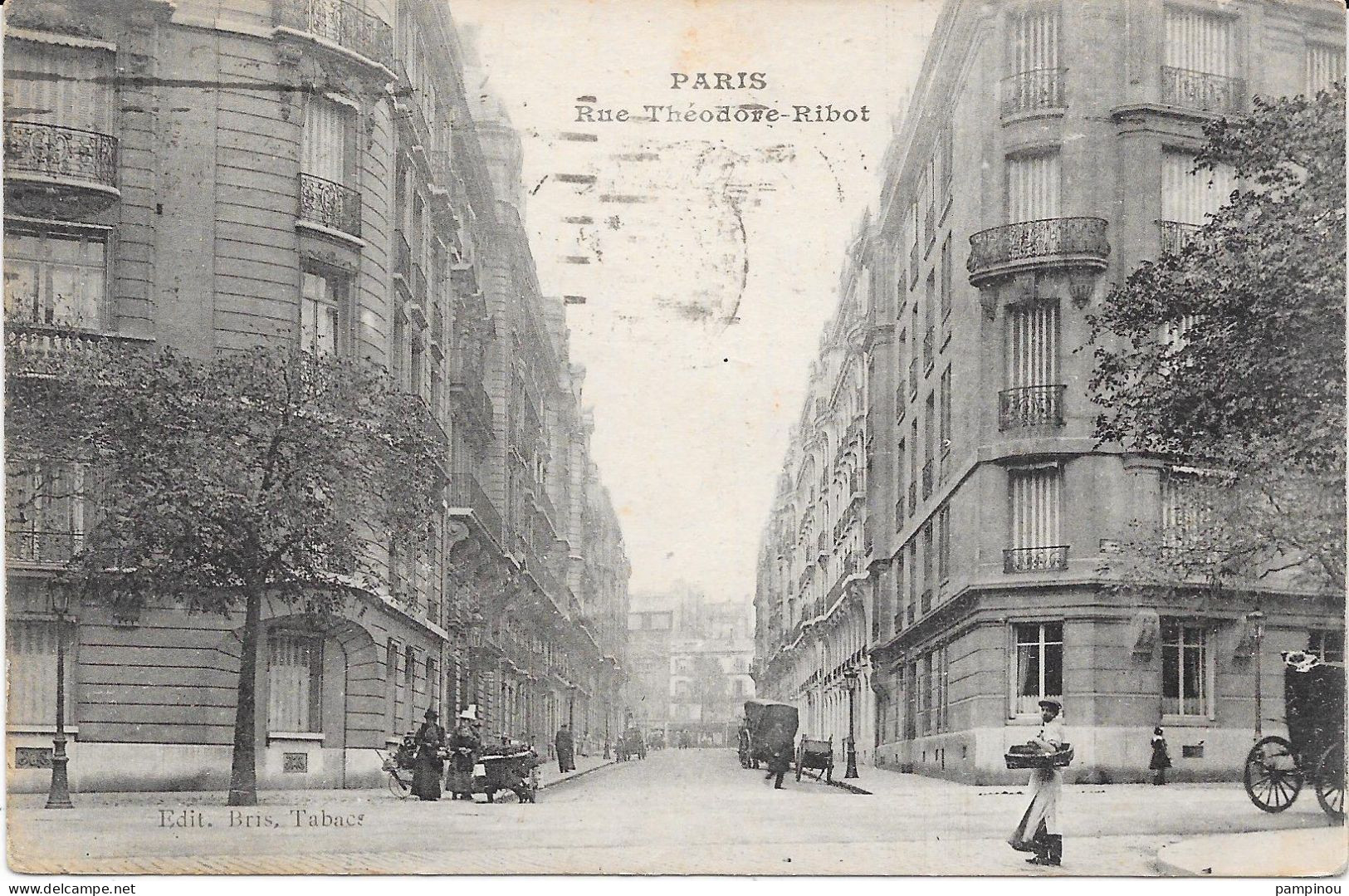 PARIS 11ème - Rue Théodore Ribot - Animée - Arrondissement: 11