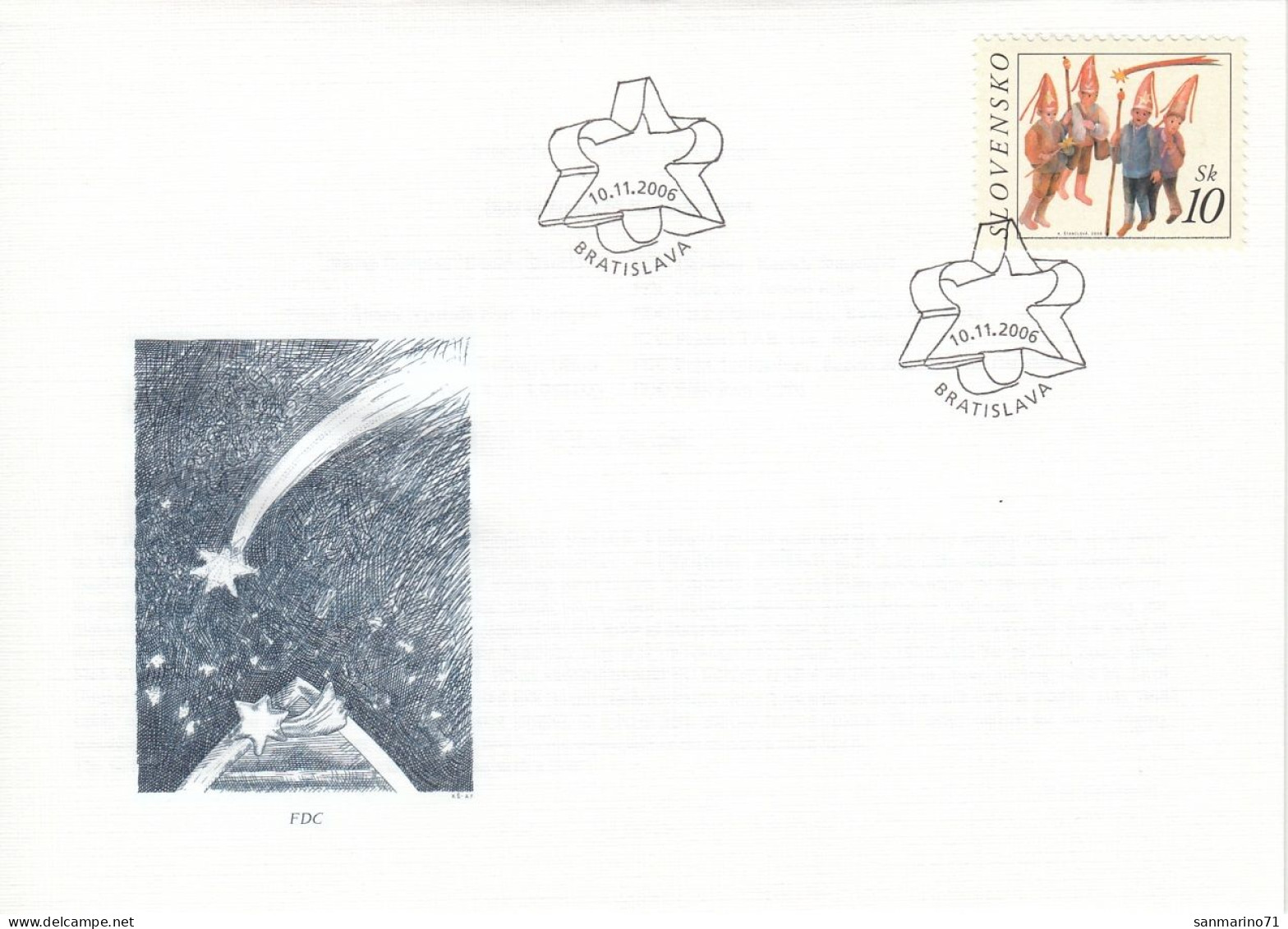 FDC SLOVAKIA 546 - FDC