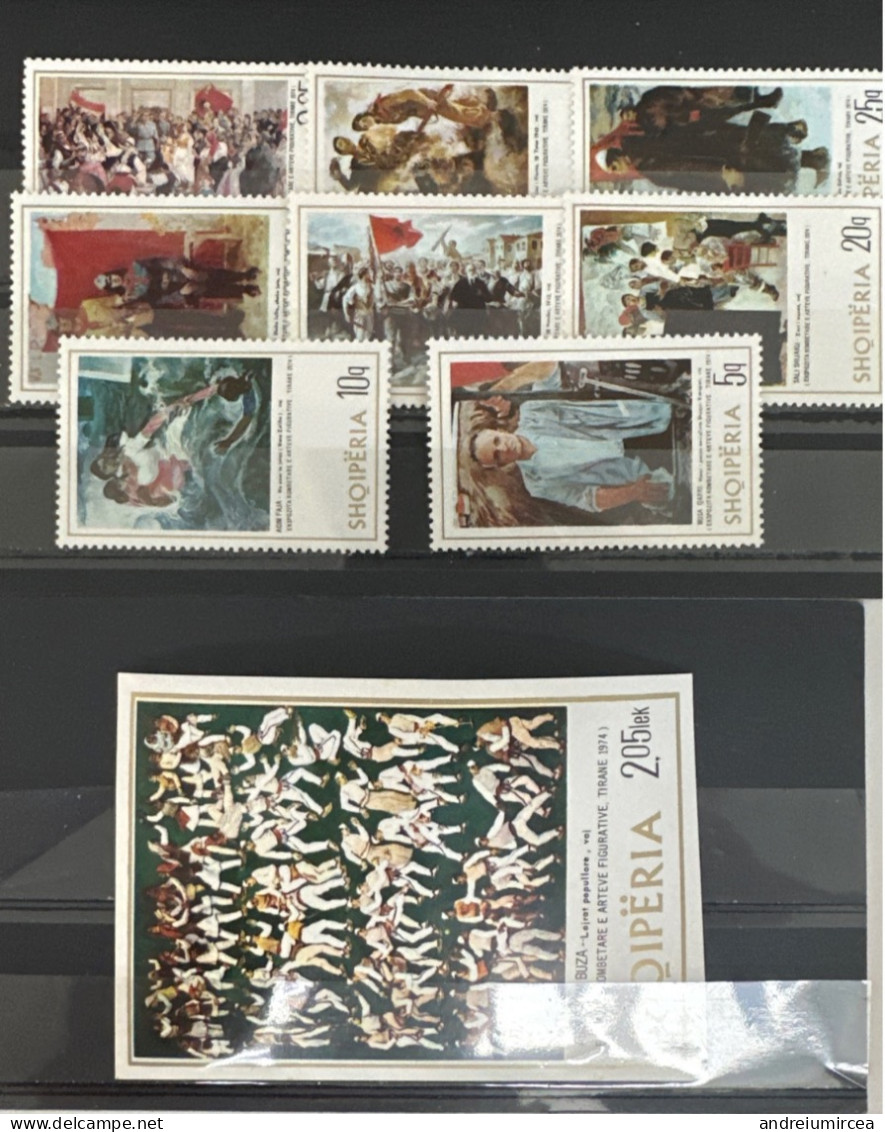 1974 MNH Peinture Art - Albanie