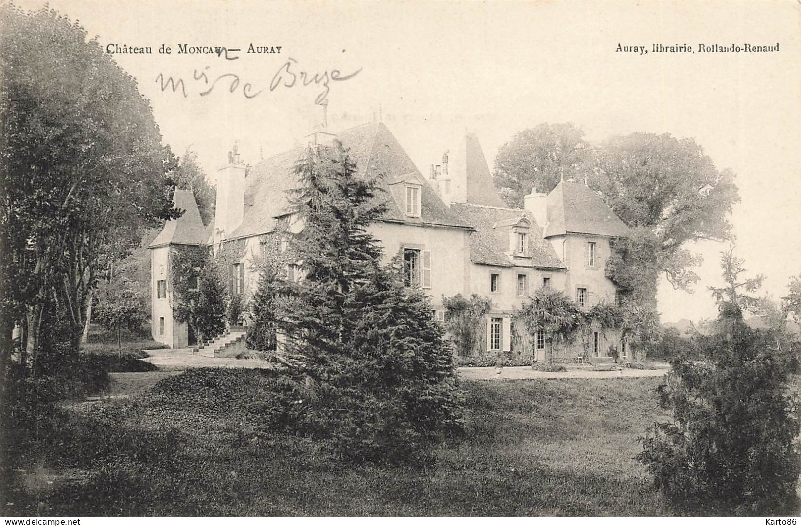 Auray * Le Château De Monçay - Auray