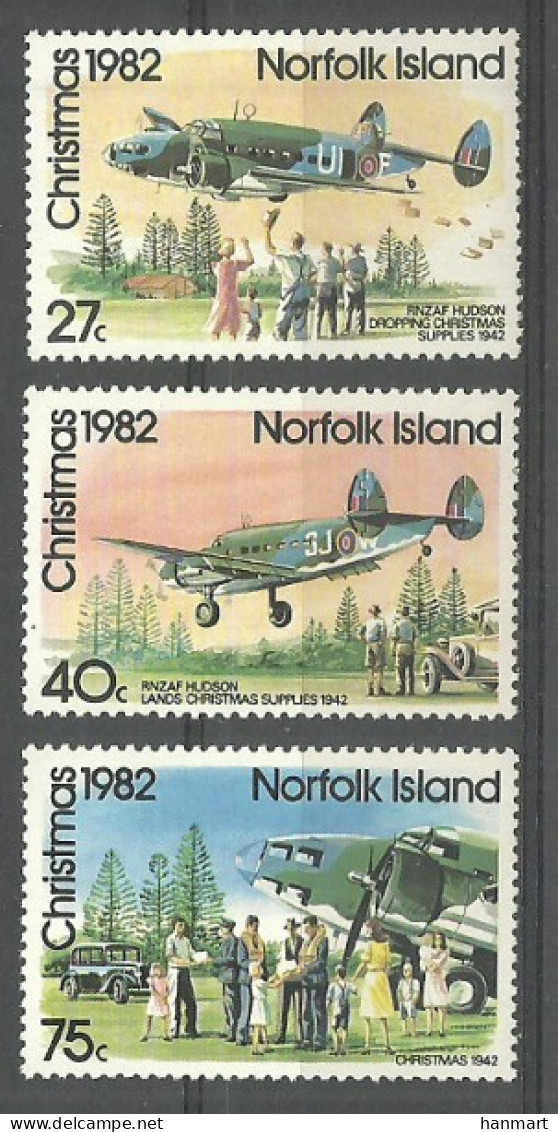 Norfolk Island 1982 Mi 295-297 MNH  (ZS7 NRF295-297) - Otros