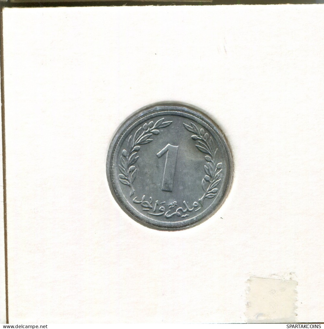 1 MILLIEME 1960 TÚNEZ TUNISIA Moneda #AS197.E.A - Tunisia