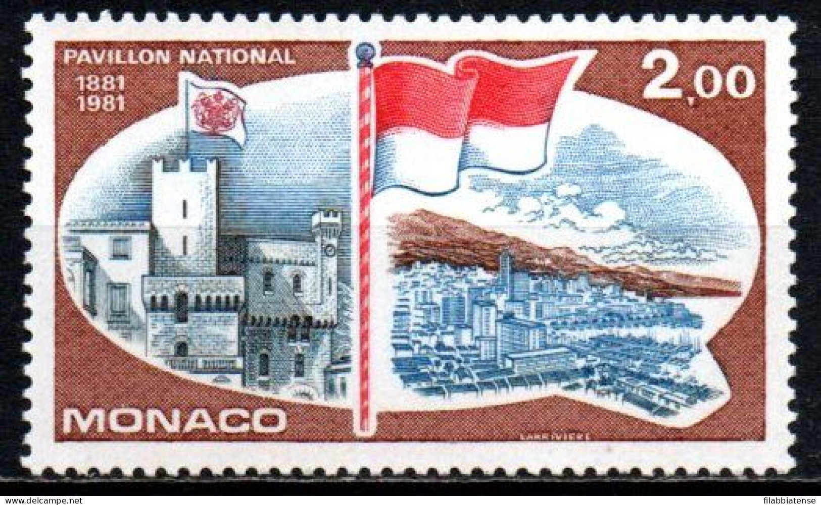 1981 - Monaco 1277 Padiglione Nazionale       ---- - Unused Stamps