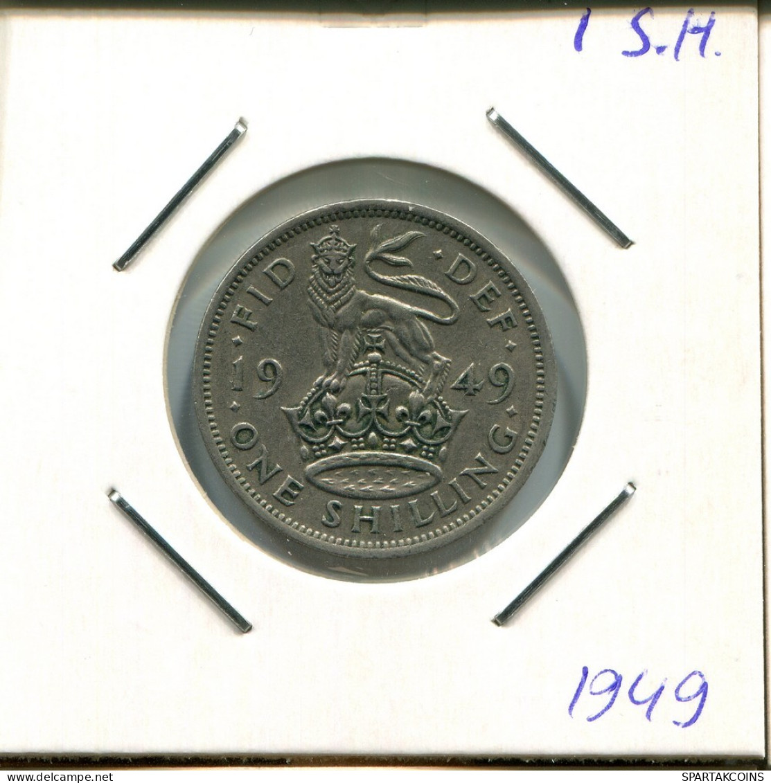 SHILLING 1949 UK GBAN BRETAÑA GREAT BRITAIN Moneda #AR360.E.A - I. 1 Shilling
