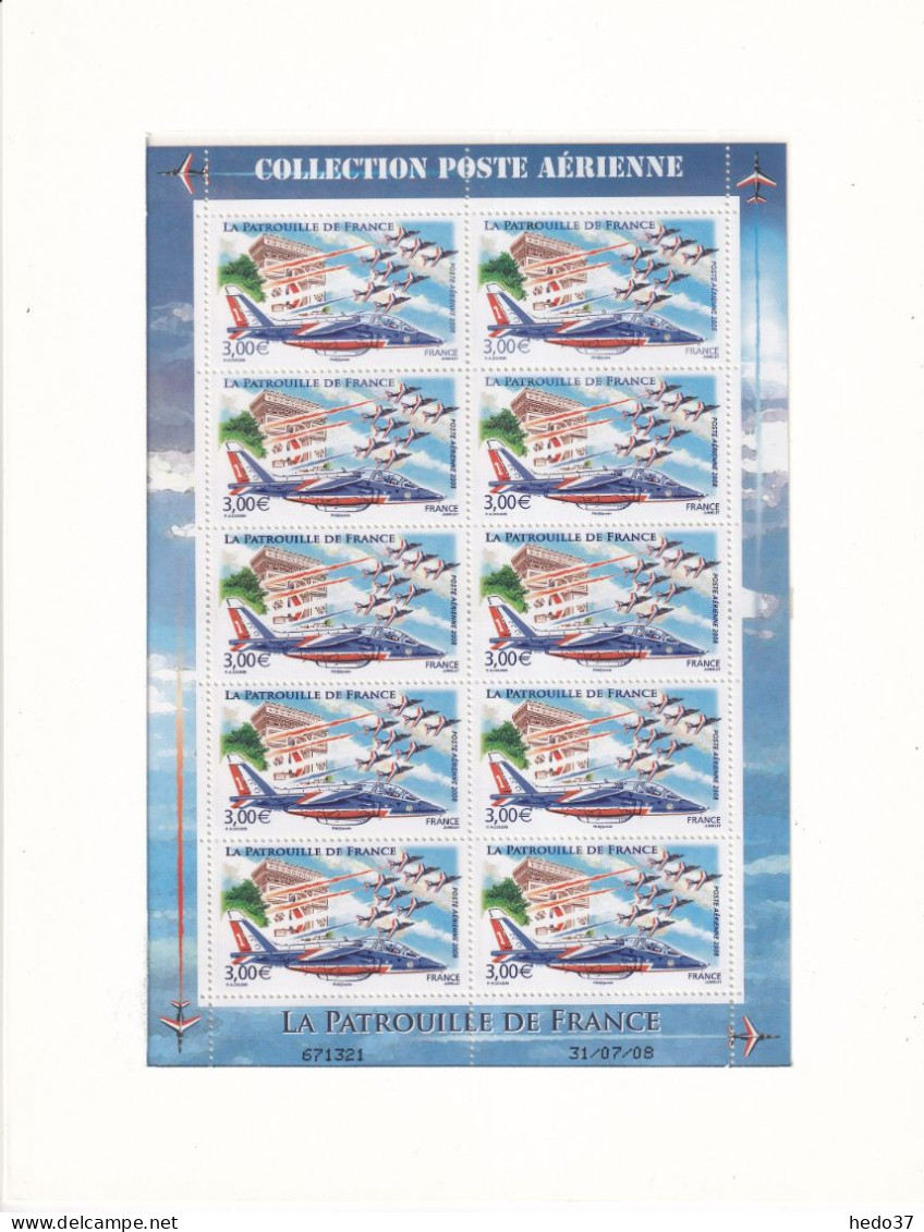 France Poste Aérienne N°71 - Feuillet De 10  - Neuf ** Sans Charnière - TB - 1960-.... Postfris