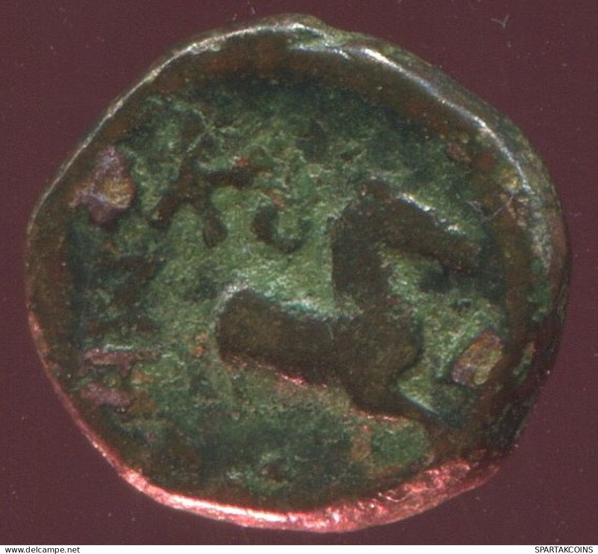 HORSE Antiguo Auténtico Original GRIEGO Moneda 1.3g/11mm #ANT1647.10.E.A - Grecques