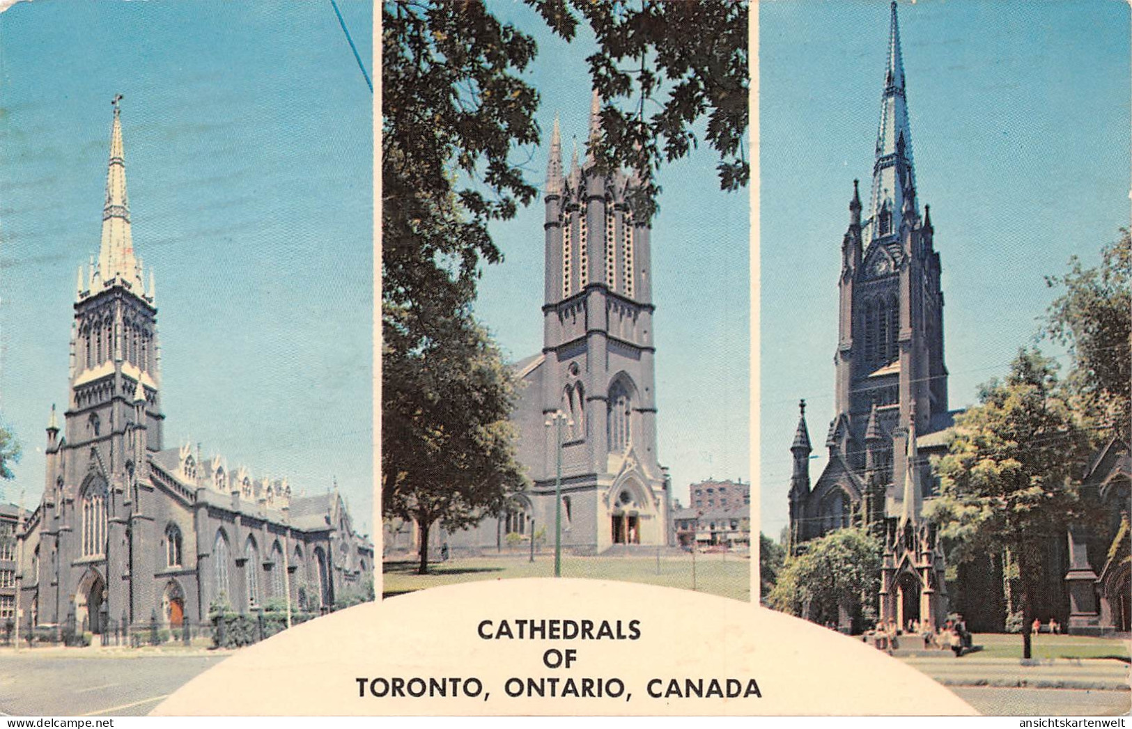 Canada Toronto Ontario Cathedrals Gl1963 #164.216 - Unclassified