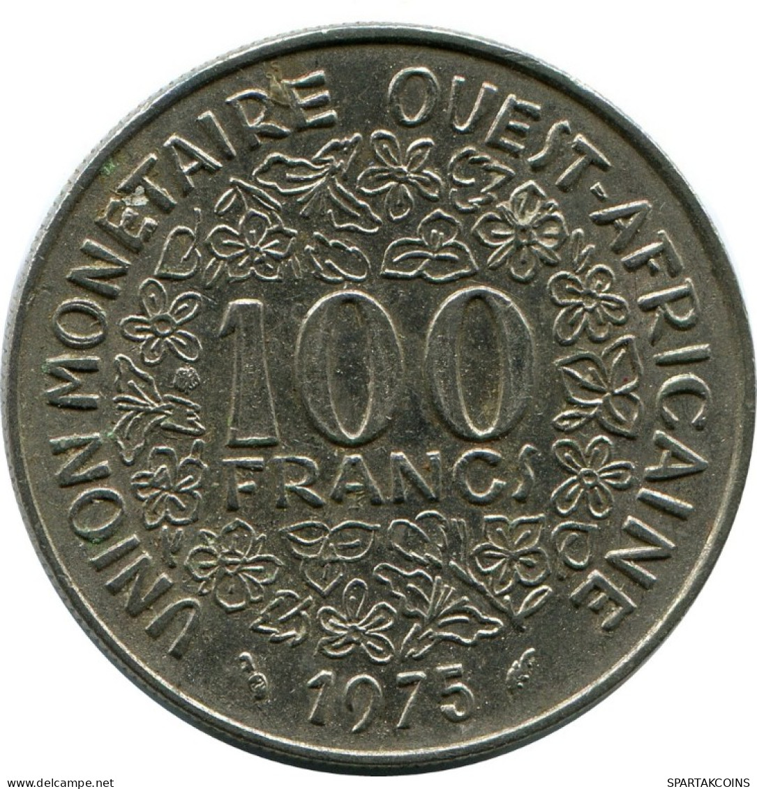 100 FRANCS 1975 WESTERN AFRICAN STATES Münze #AH630.3.D.A - Altri – Africa