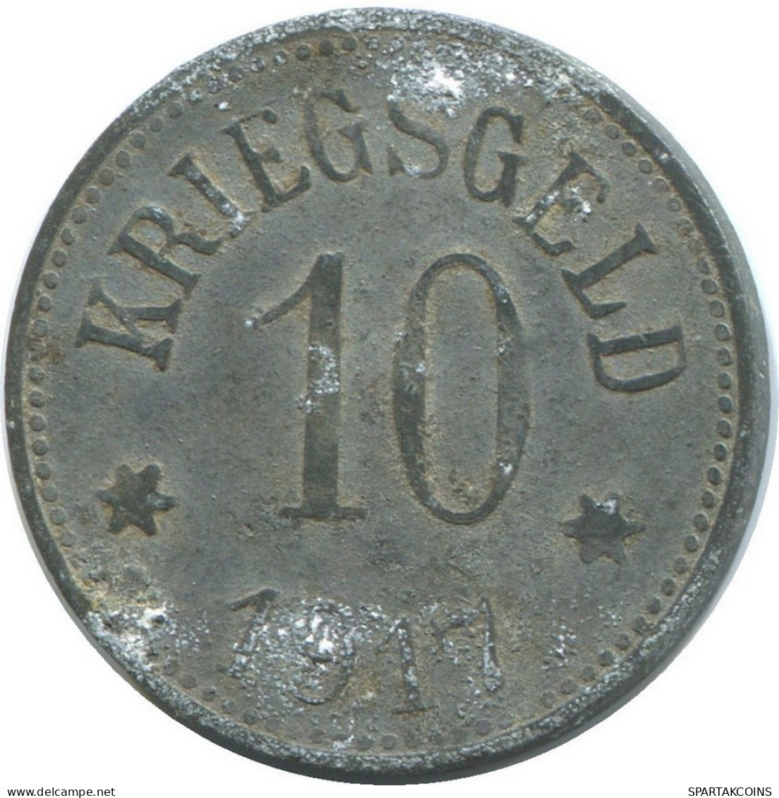 BAVARIA 10 PFENNIG 1917 Notgeld German States #DE10475.6.F.A - 10 Pfennig