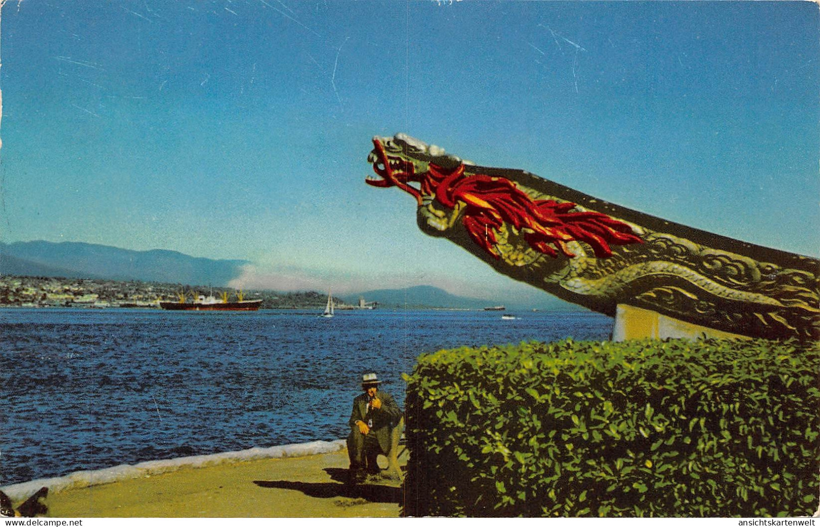 Canada Vancouver B.C. Dragon's Head In Stanley Park Gl1956 #164.206 - Unclassified