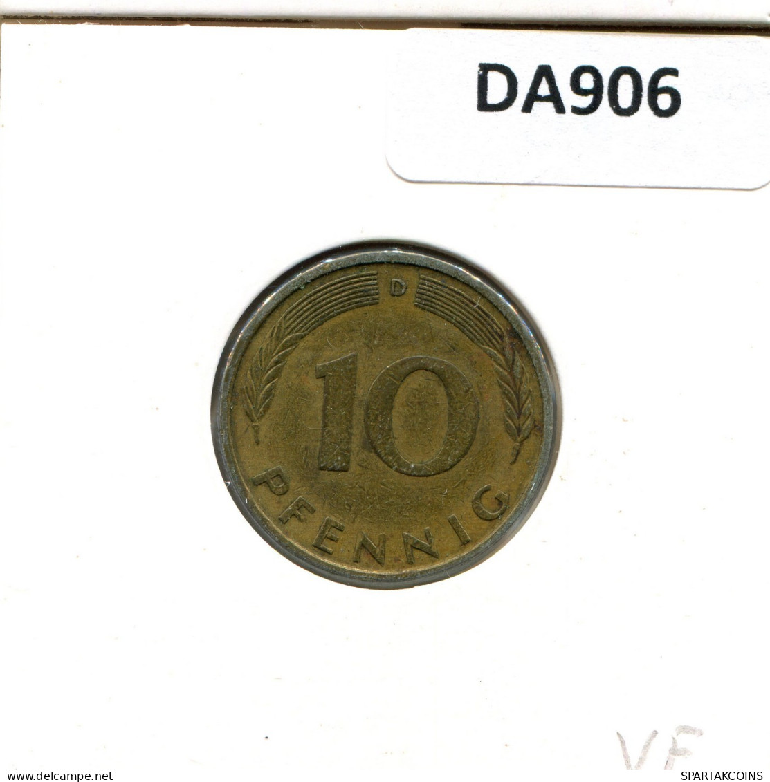 10 PFENNIG 1971 D WEST & UNIFIED GERMANY Coin #DA906.U.A - 10 Pfennig