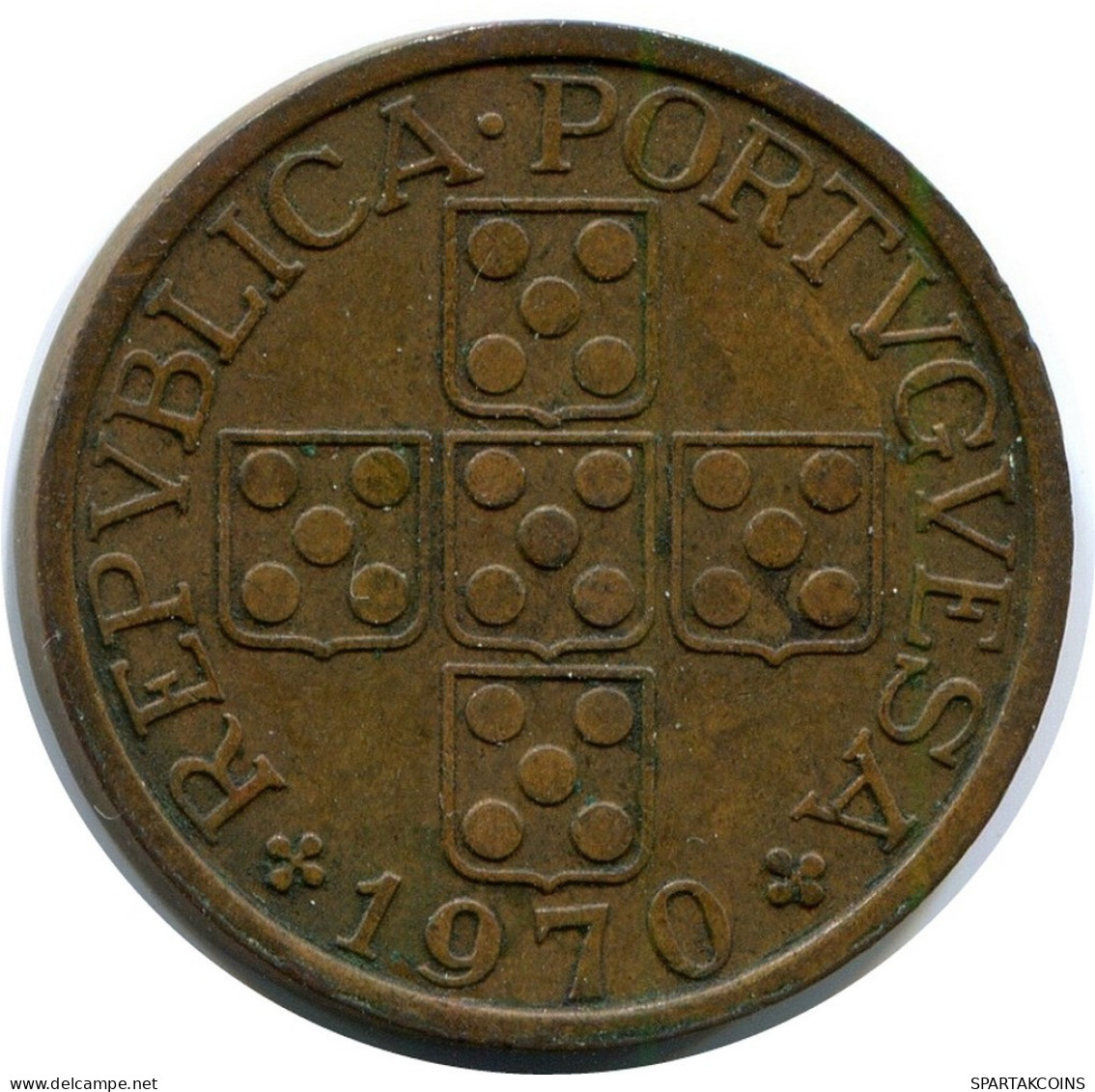 50 CENTAVOS 1970 PORTUGAL Moneda #BA183.E.A - Portugal