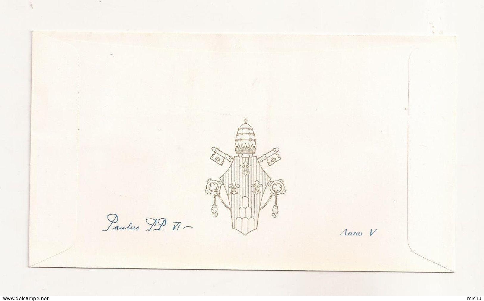 P7 Envelope FDC- VATICAN - Nativitas D.N.I. Christi - First Day Of Issue ,uncirculated 1967 - FDC