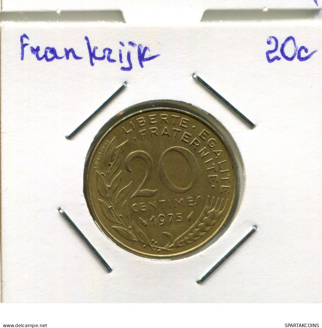 20 CENTIMES 1975 FRANCE Coin French Coin #AM856.U.A - 20 Centimes