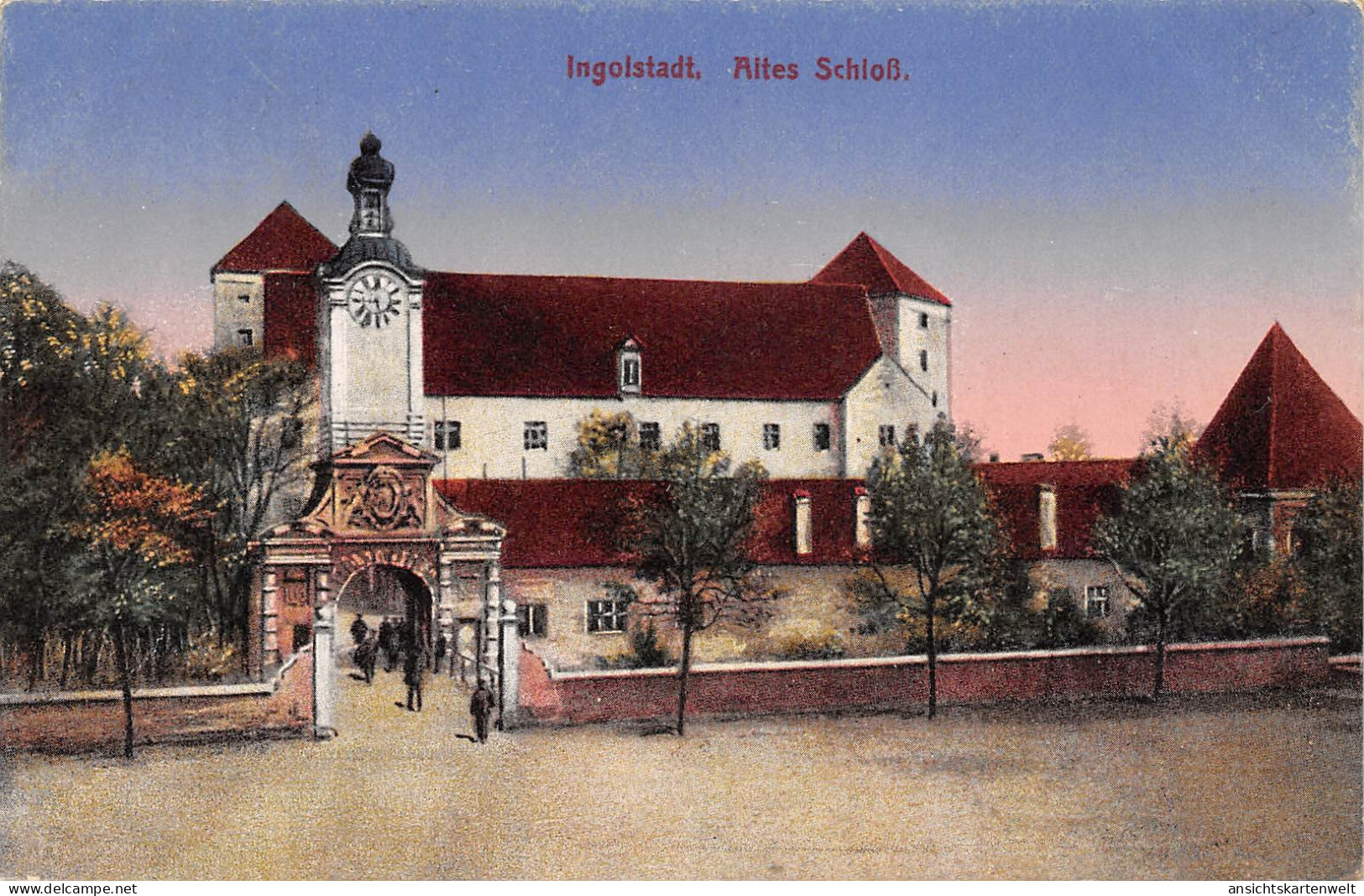 Ingolstadt - Altes Schloss Feldpgl1918 #166.270 - Andere & Zonder Classificatie